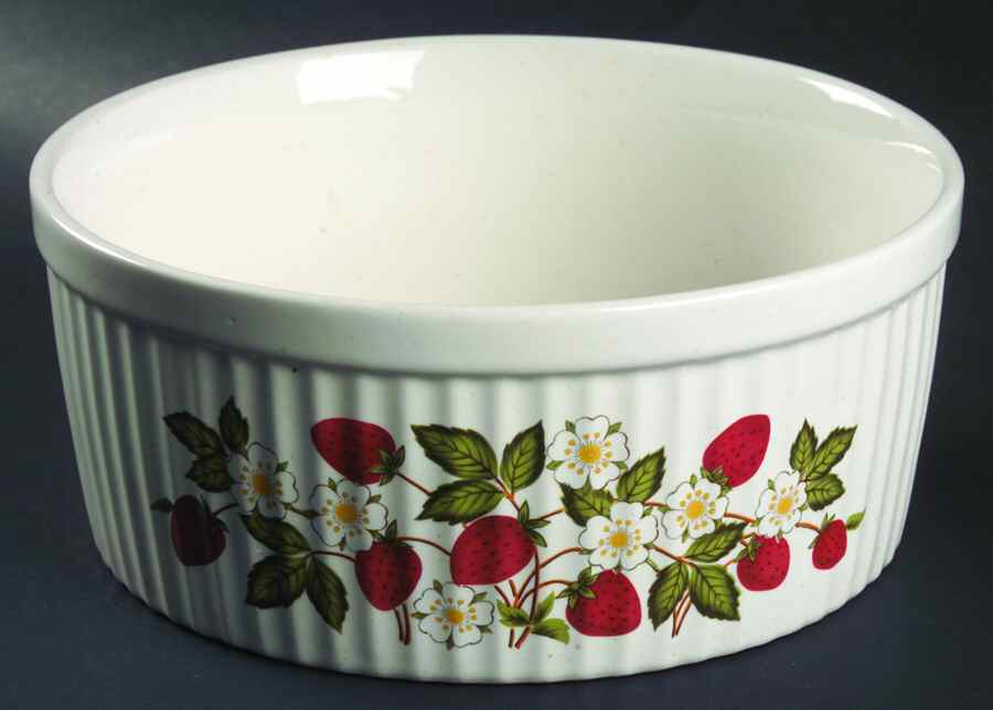 Strawberries N' Cream 8" Souffle by Sheffield-1