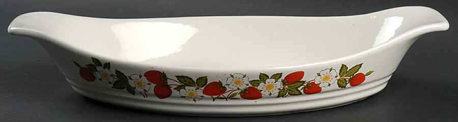 Strawberries N' Cream 12" Augratin by Sheffield-1