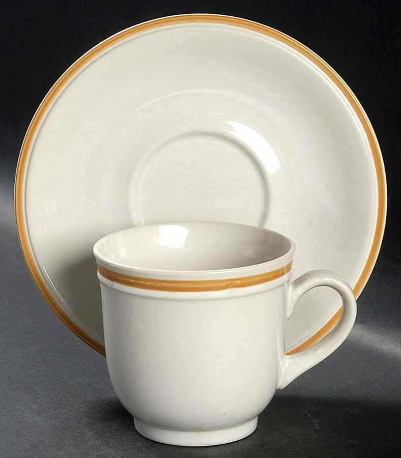 Strawberries N' Cream Flat Cup & Saucer Set by Sheffield-1