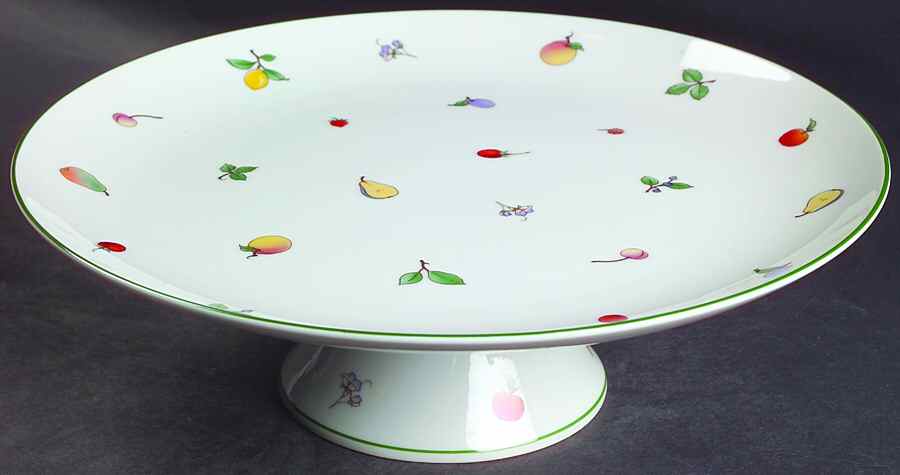 Ambrosia 11" Diameter Pedestal Cake Stand by Shafford-1