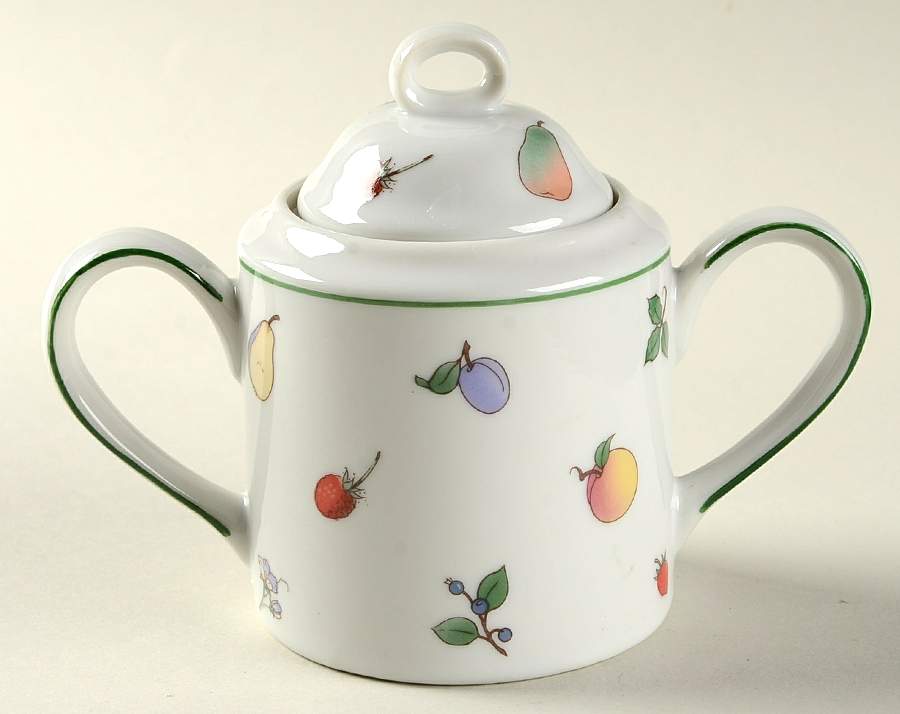 Ambrosia Sugar Bowl & Lid by Shafford-1
