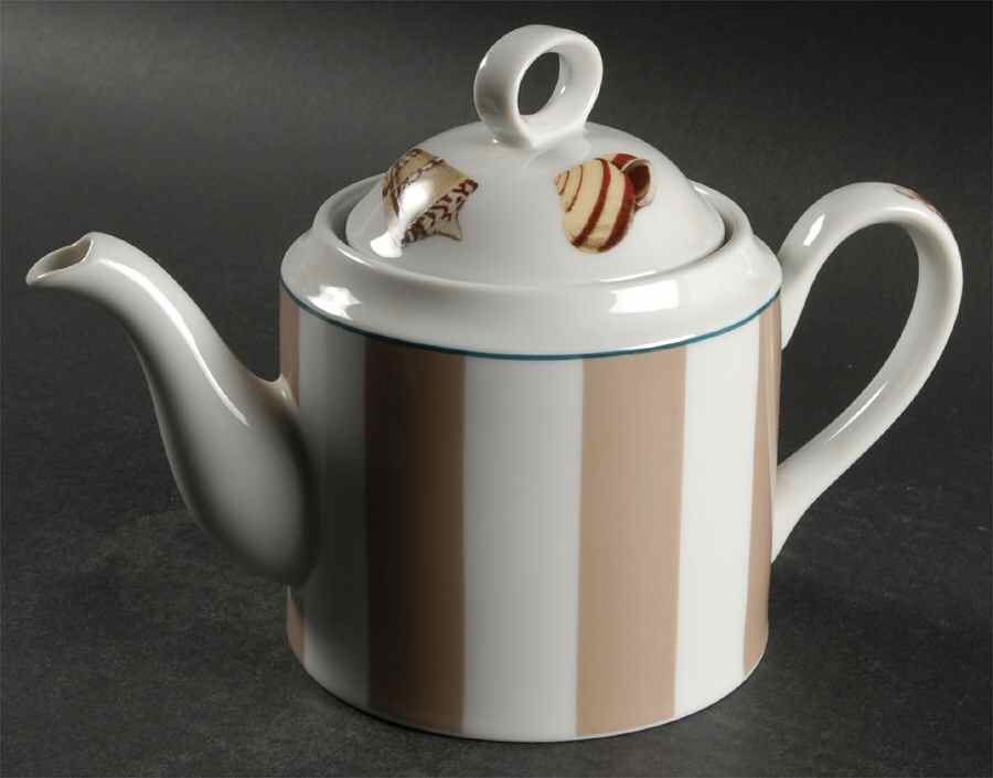 Antiqua Teapot & Lid by Shafford-1
