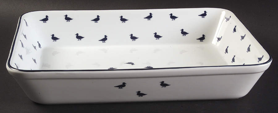 Blue Duck 12" Rectangular Baker by Shafford-1