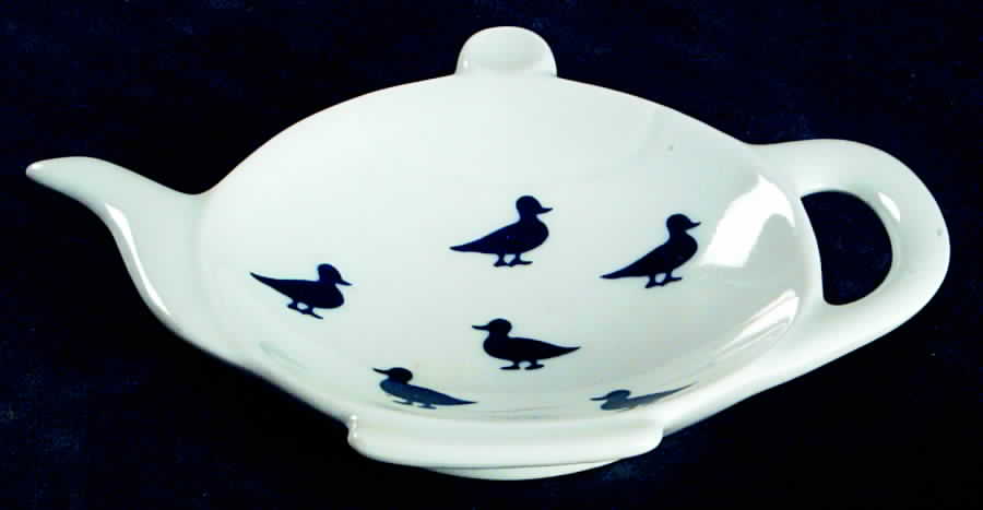 Blue Duck Tea Bag Holder by Shafford-1