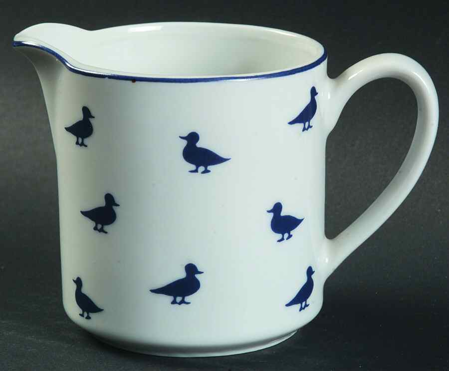 Blue Duck Creamer by Shafford-1