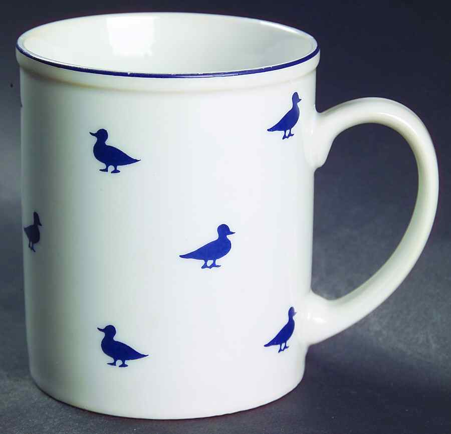 Blue Duck Mug by Shafford-1