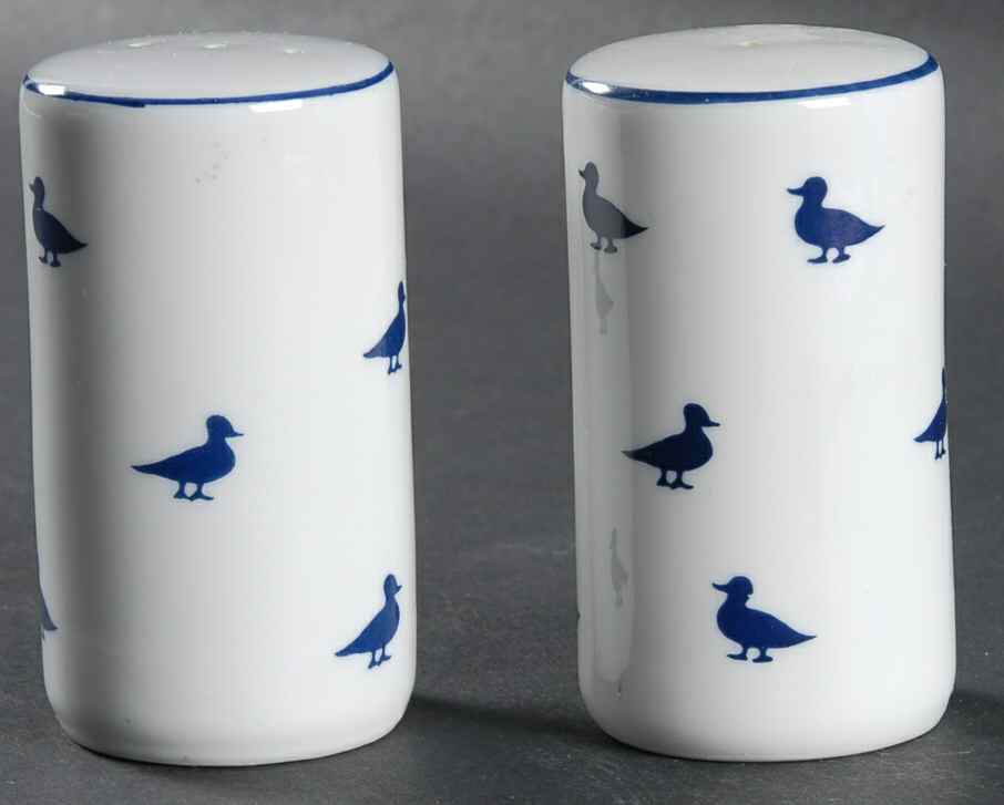 Blue Duck Salt & Pepper Set by Shafford-1