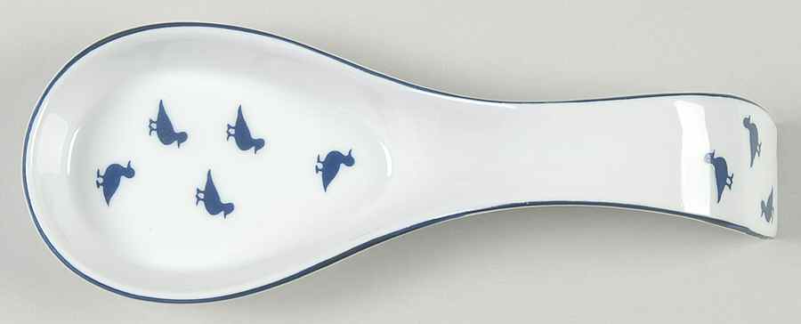 Blue Duck Spoon Rest/Holder (Holds 1 Spoon) by Shafford-1