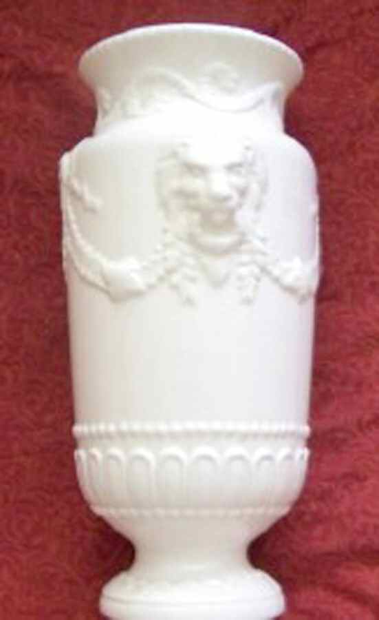 Cambridge (Creamware) 10" Vase by Shafford-1