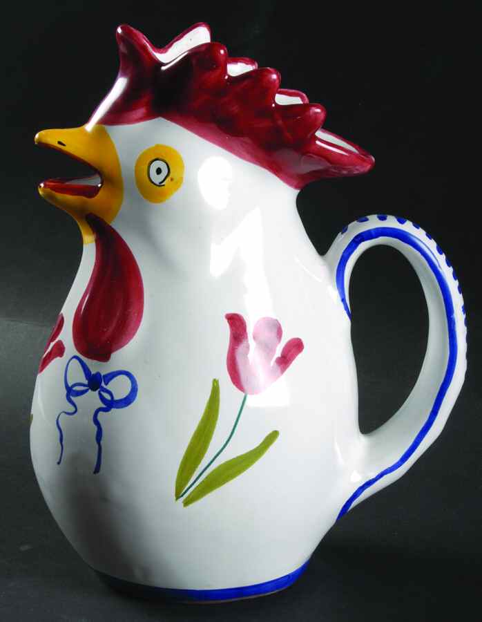 Chantonnay 32 Oz Rooster Pitcher by Shafford-1