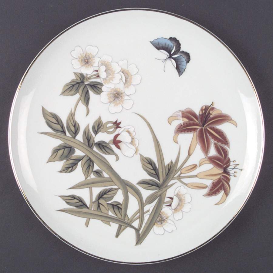Chinese Garden (Fine China) Dinner Plate by Shafford-1