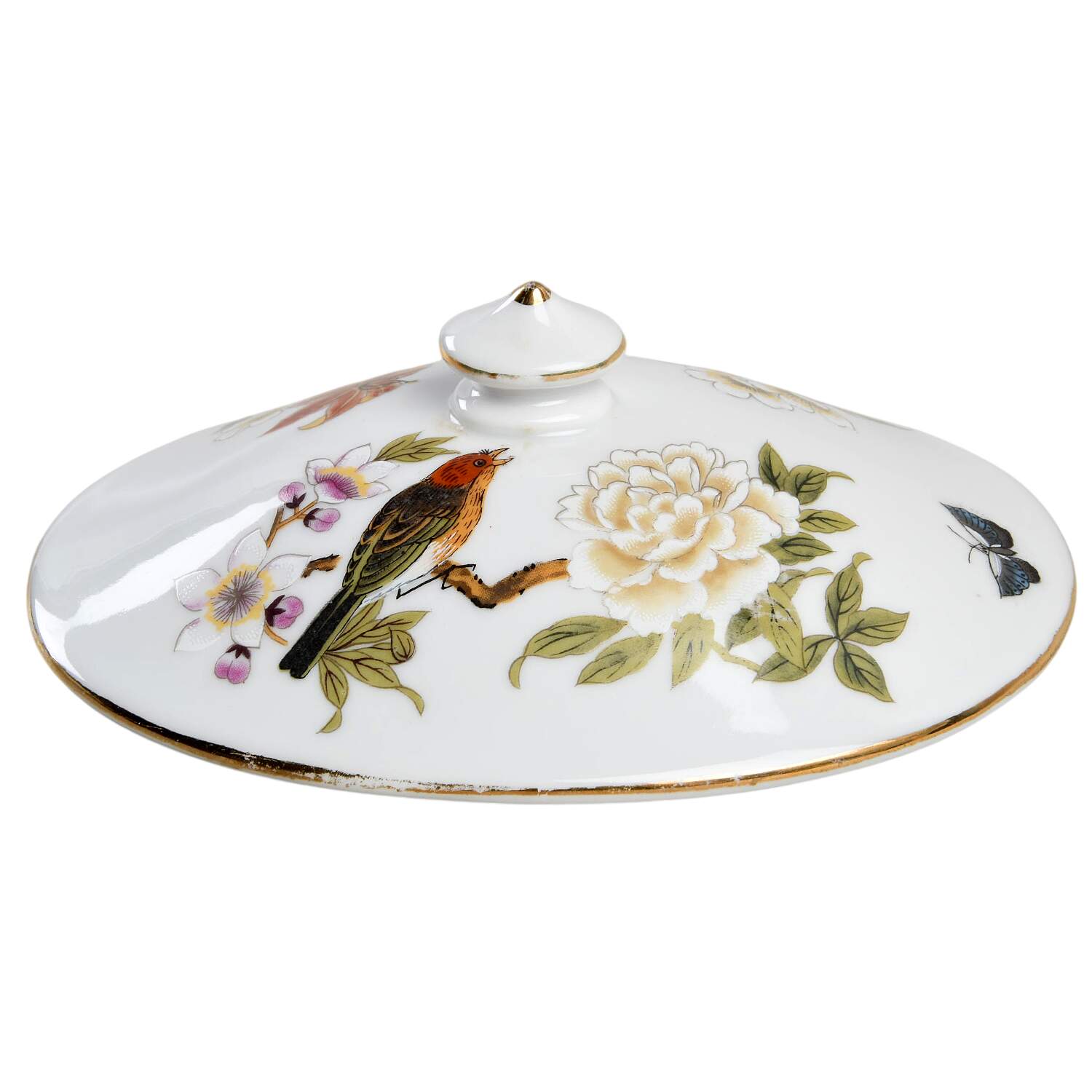 Chinese Garden (Fine China) Lid for Candy Box by Shafford-1