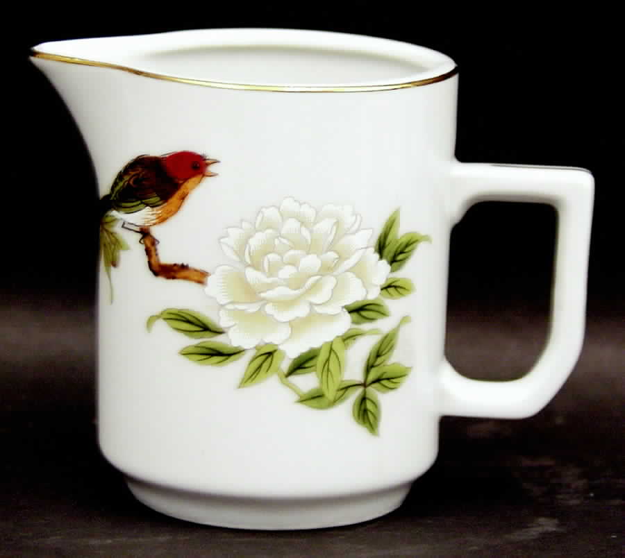 Chinese Garden (Fine China) Creamer by Shafford-1