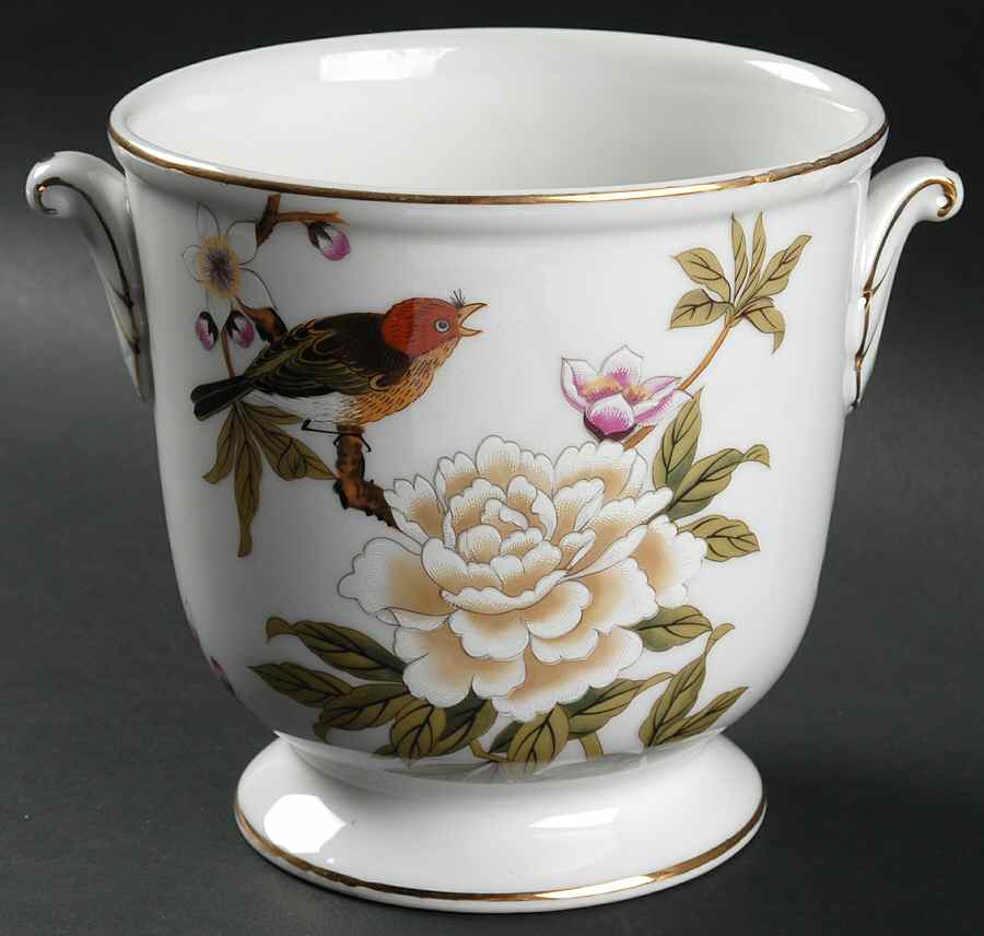 Chinese Garden (Fine China) Medium Cachepot by Shafford-1