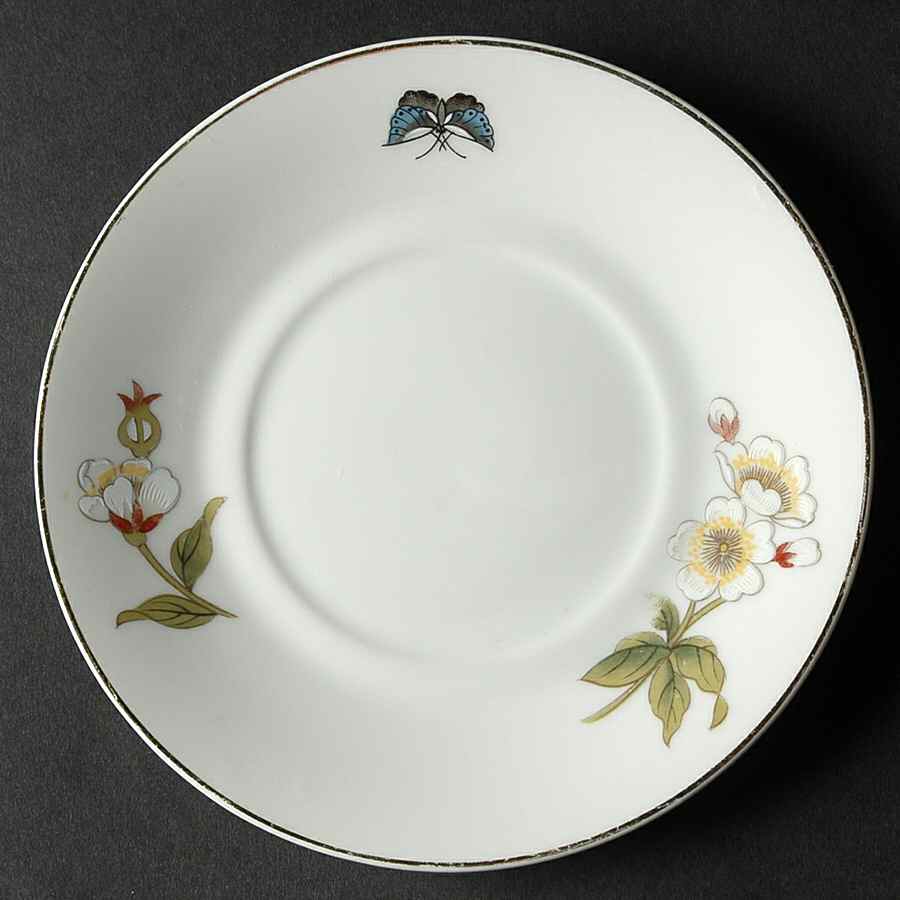 Chinese Garden (Fine China) Saucer by Shafford-1