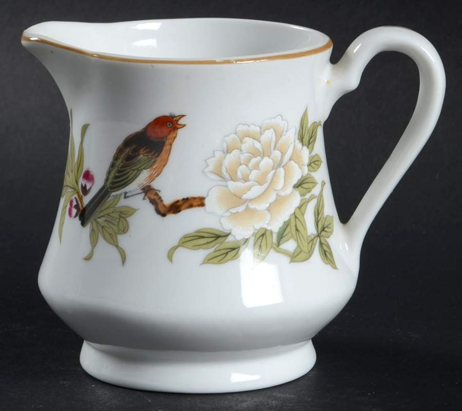 Chinese Garden (Fine China) Creamer by Shafford-1