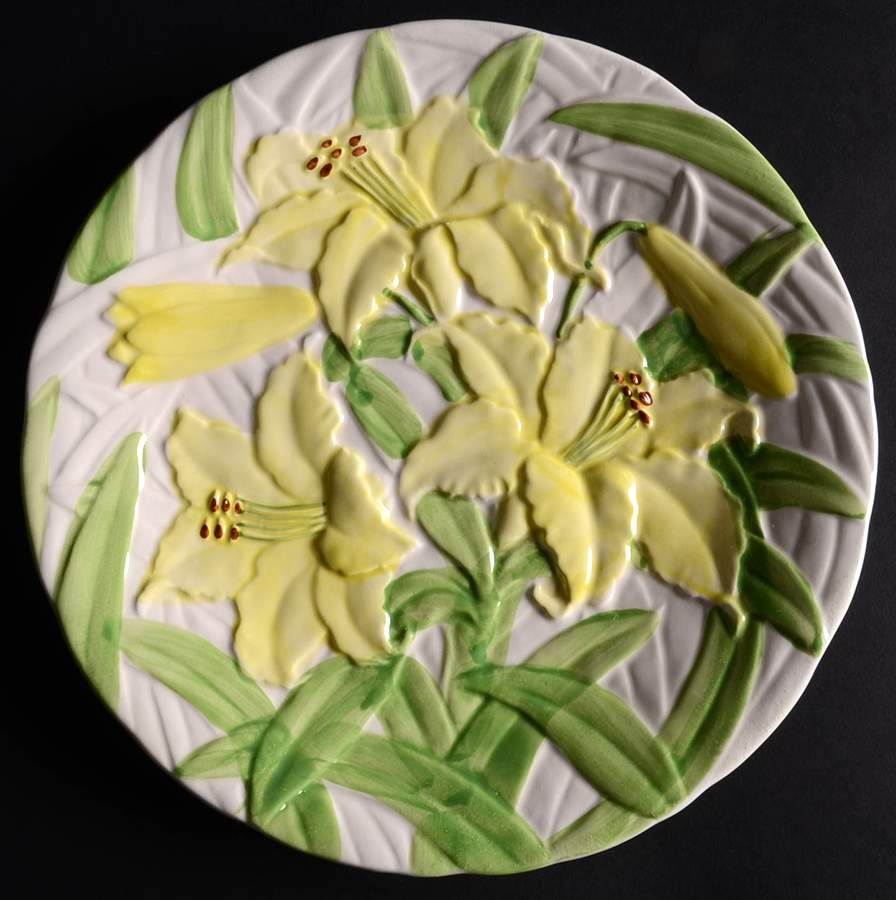 Fleurs du Jour Salad Plate by Shafford-1