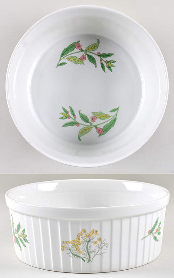 Herbs & Spices 8" Souffle by Shafford-1