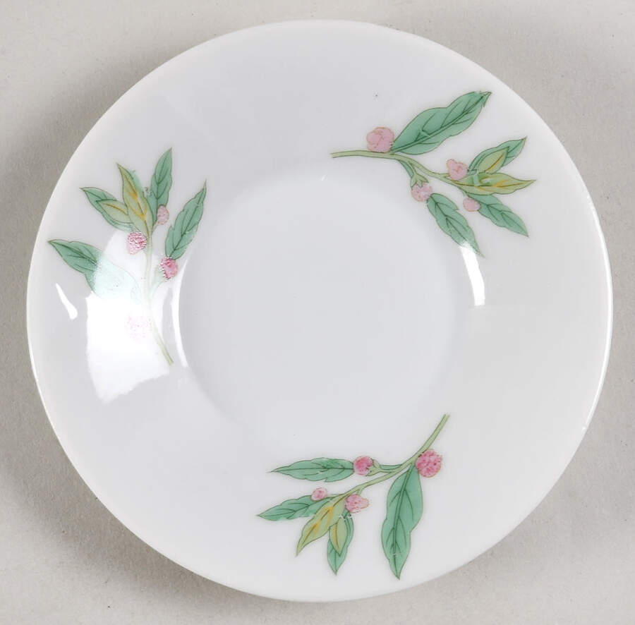 Herbs & Spices Saucer for Demitasse Cup by Shafford-1
