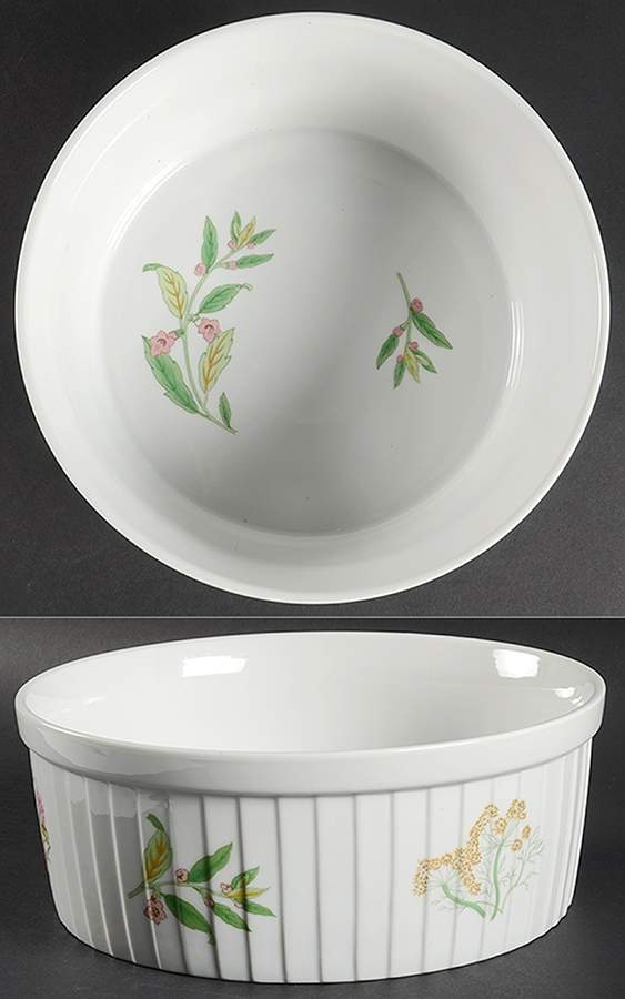 Herbs & Spices 9" Souffle by Shafford-1