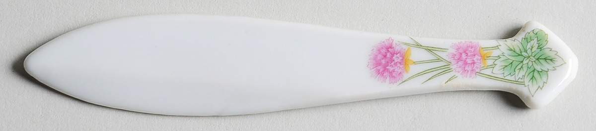 Herbs & Spices Flat Handle Butter Spreader by Shafford-1