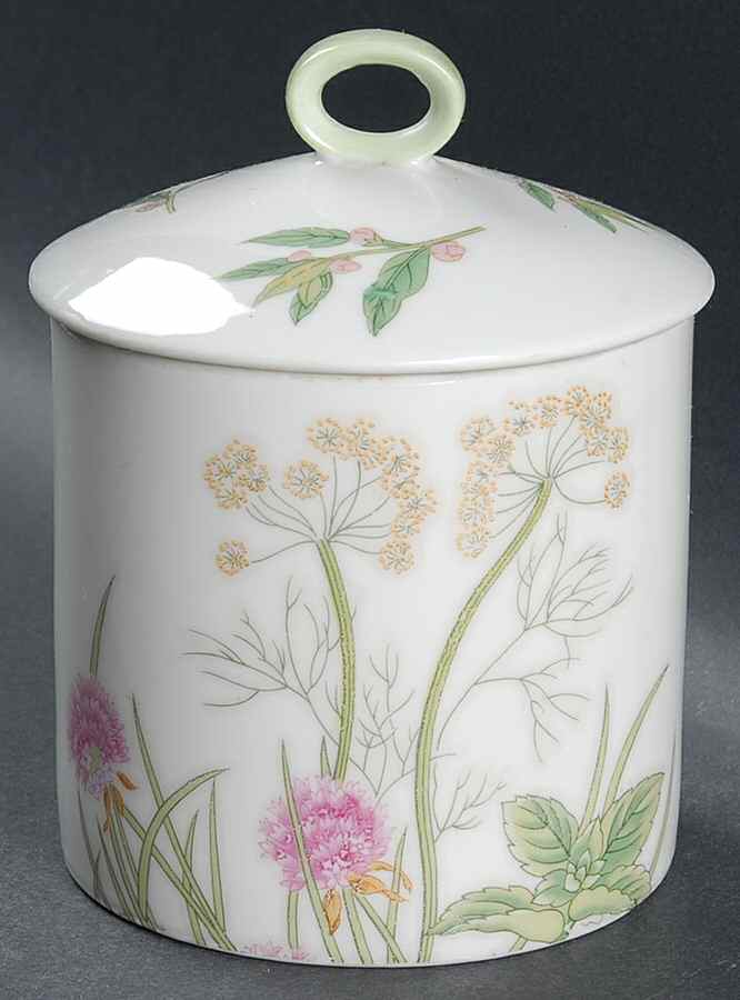 Herbs & Spices Medium Canister & Lid by Shafford-1