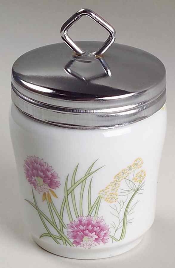 Herbs & Spices Egg Coddler & Lid by Shafford-1