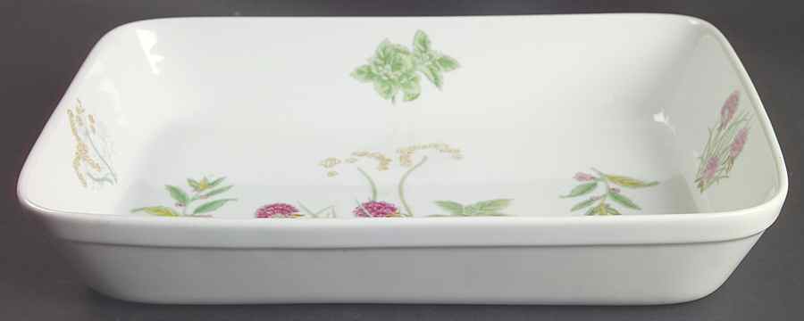 Herbs & Spices 13"  Rectangular Baker by Shafford-1