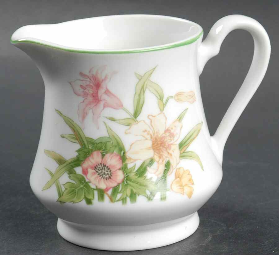Jade Lily Creamer by Shafford-1