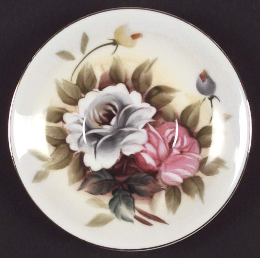 Kashmir Rose Saucer by Shafford-1