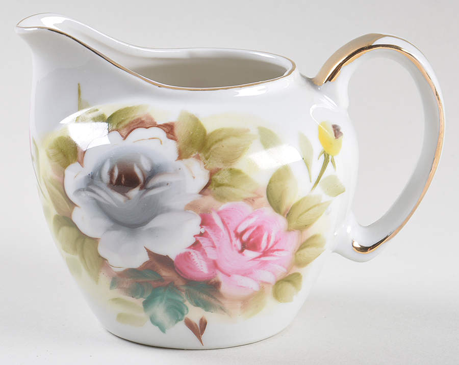 Kashmir Rose Creamer by Shafford-1