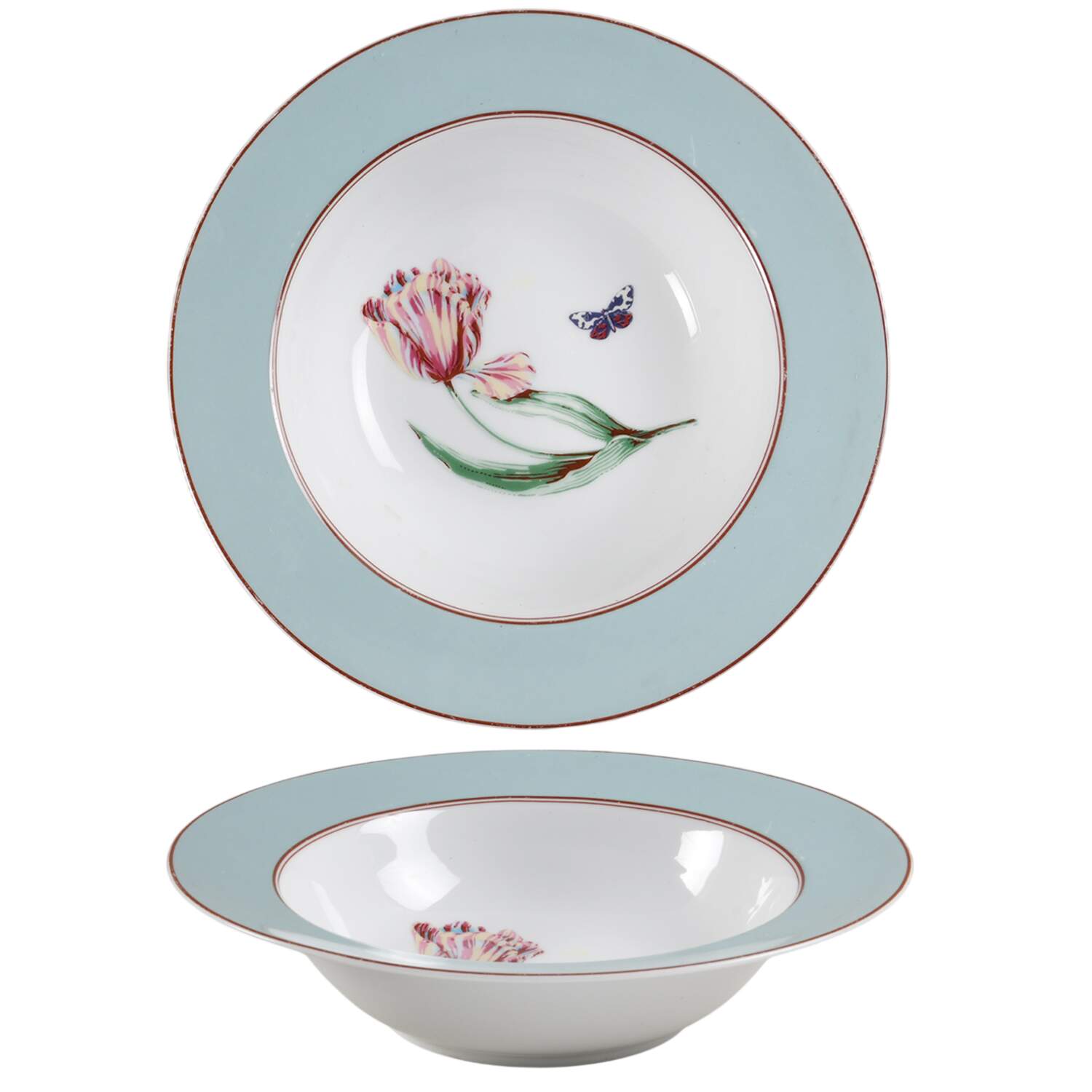 No. 1 Bloomfield Street 10" Round Vegetable Bowl by Shafford-1