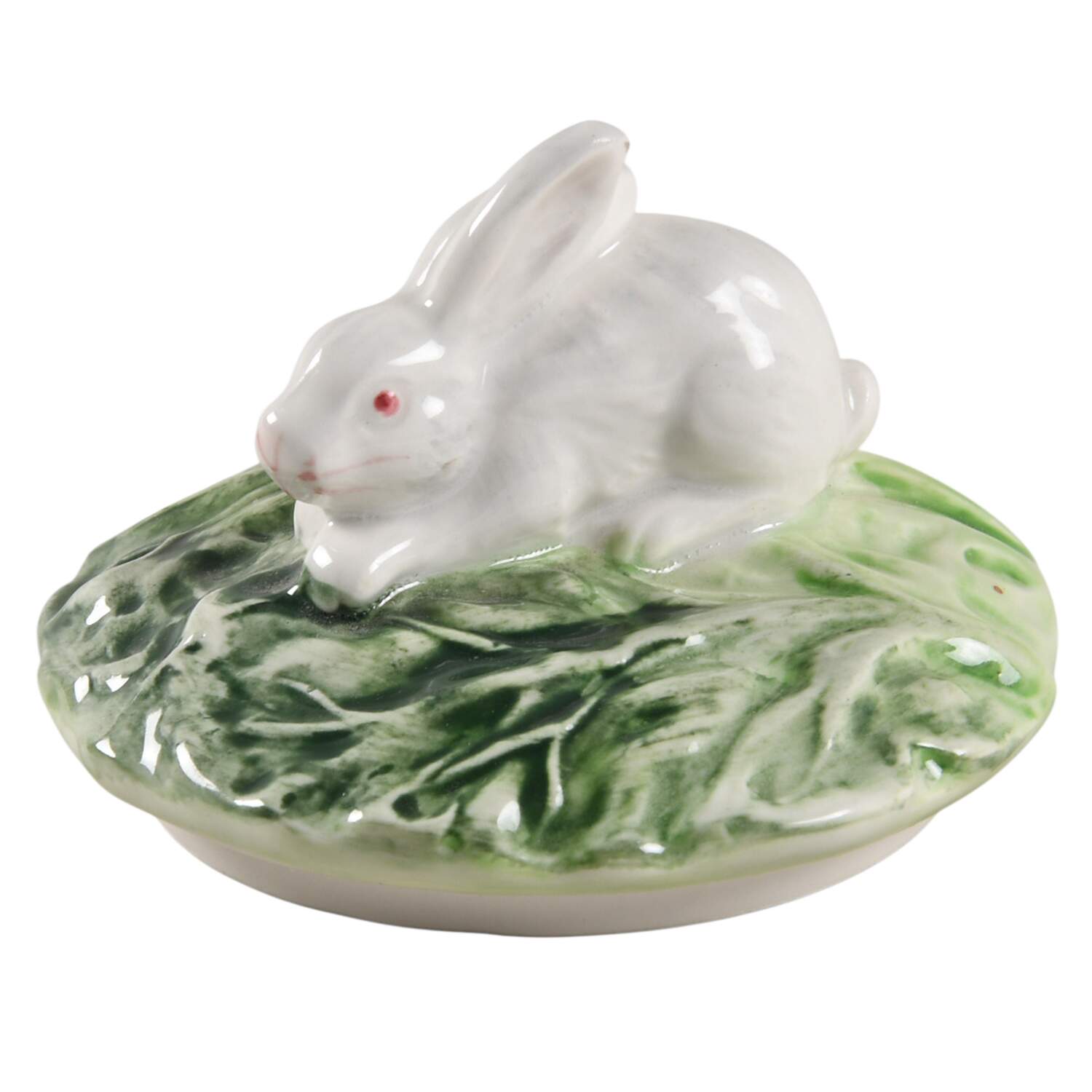 Rabbit Patch Lid for Sugar Bowl by Shafford-1