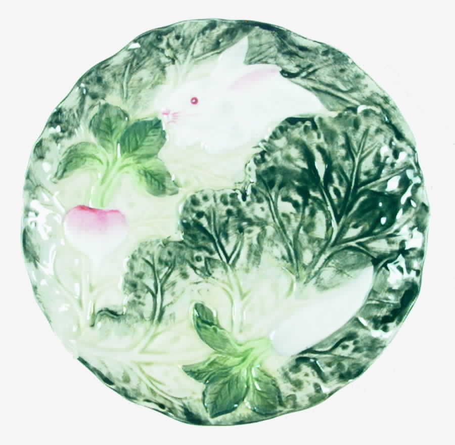 Rabbit Patch Salad Plate by Shafford-1