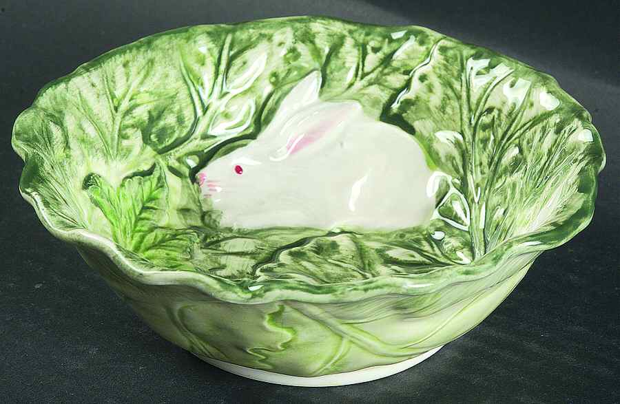 Rabbit Patch Coupe Cereal Bowl by Shafford-1