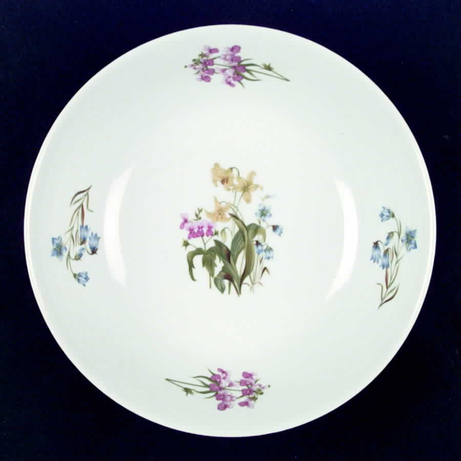 Rock Garden 9" Round Vegetable Bowl by Shafford-1
