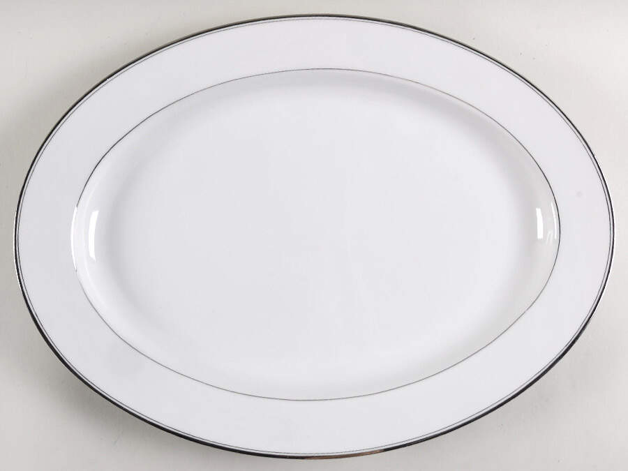 Debutante 16" Oval Serving Platter by Shelby-1