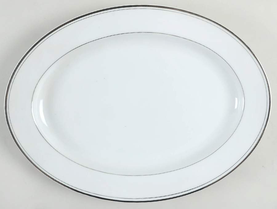 Debutante 14" Oval Serving Platter by Shelby-1