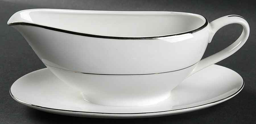 Fremont Gravy Boat with Attached Underplate by Shelby-1