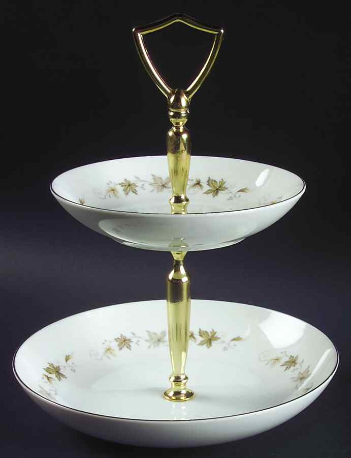 Ghent Two-Tiered Serving Tray (Fruit, Soup Bowl) by Shelby-1
