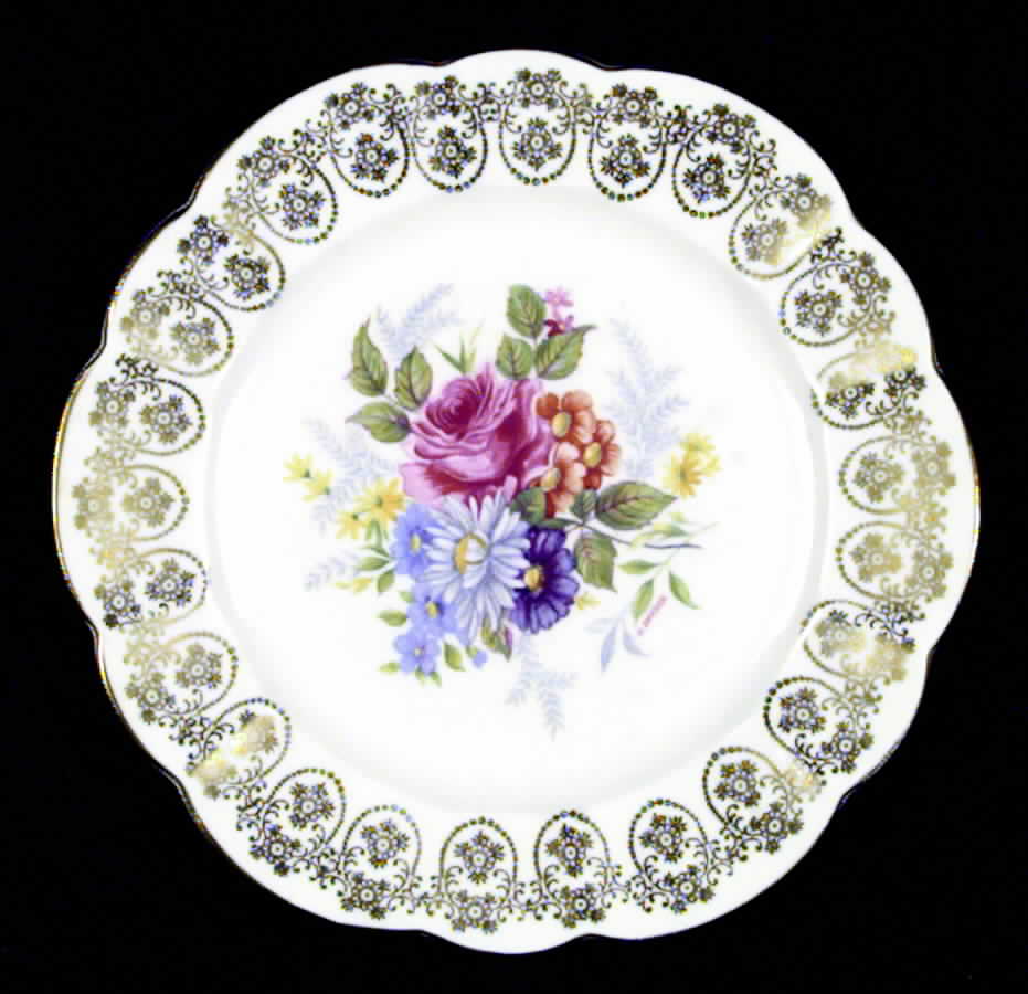 0562 Salad Plate by Shelley-1