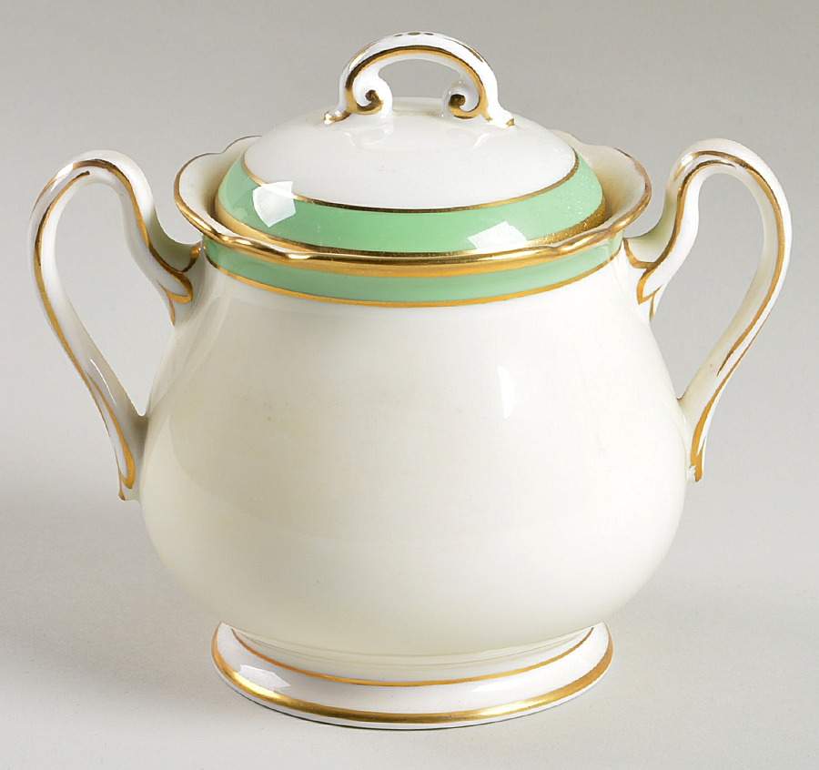 12749g Sugar Bowl & Lid by Shelley-1