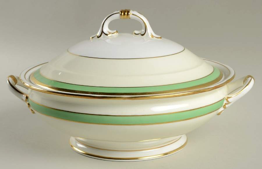 12749g Round Covered Vegetable by Shelley-1