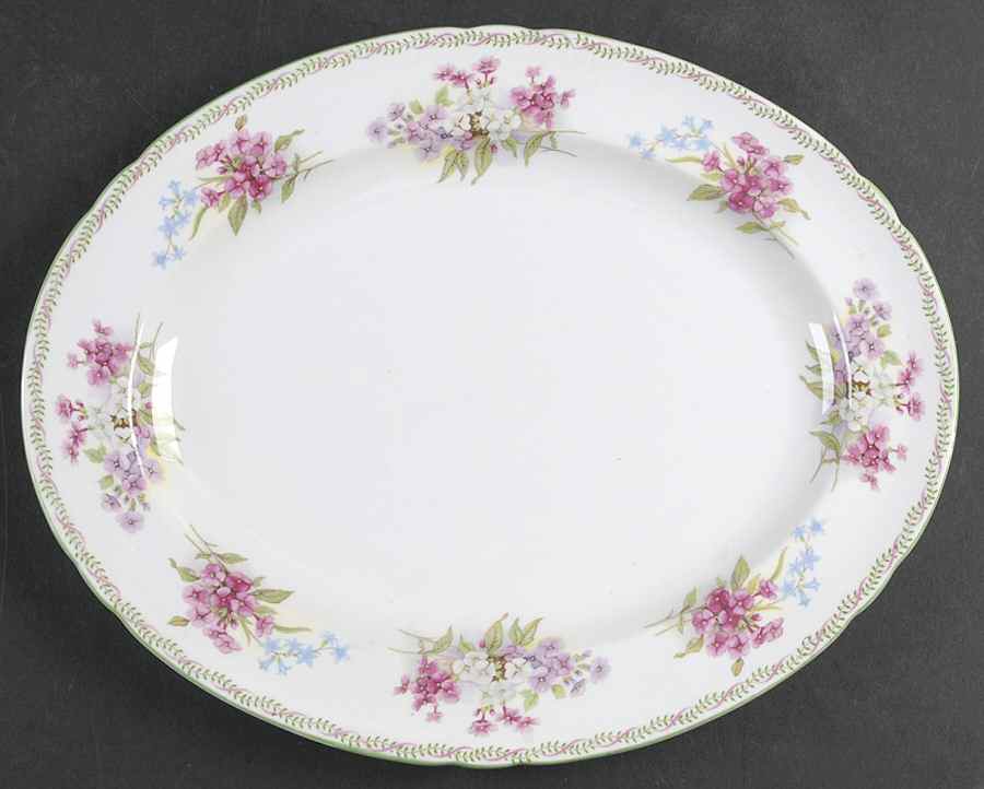 13512 12" Oval Serving Platter by Shelley-1