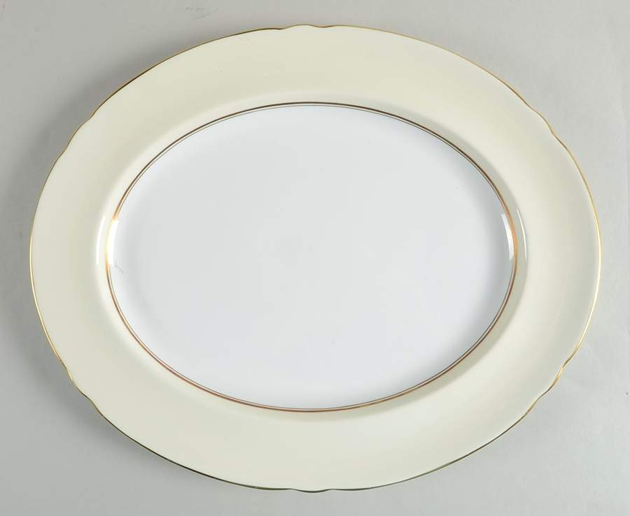 Trent 15" Oval Serving Platter by Shelley-1