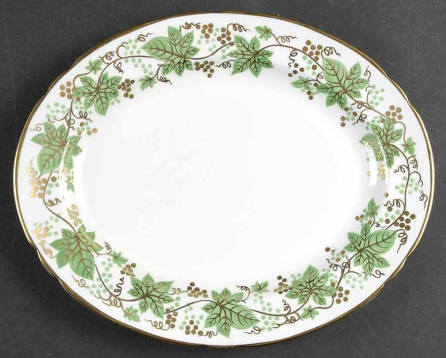 13616 10" Oval Serving Platter by Shelley-1
