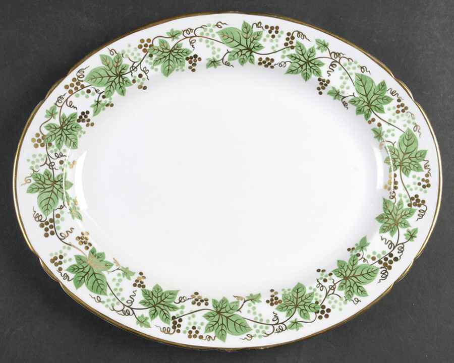 13616 12" Oval Serving Platter by Shelley-1