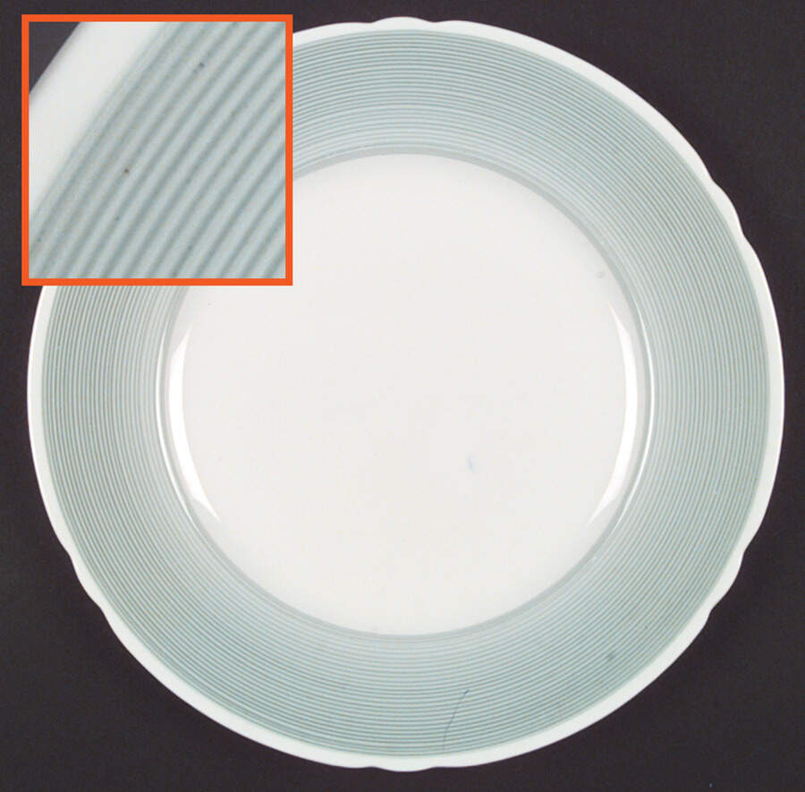 13706-G (Green) Dinner Plate by Shelley-1