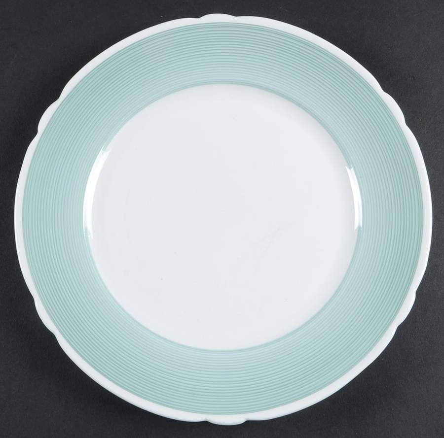 13706-G (Green) Salad Plate by Shelley-1