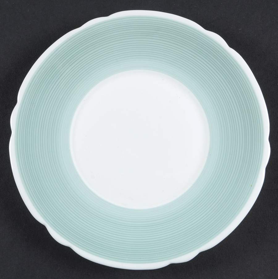 13706-G (Green) Underplate for Gravy Boat by Shelley-1